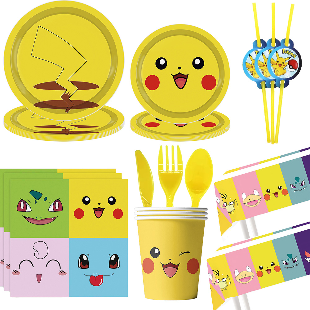 Commercial Kitchen Towels - Pokemon Birthday Party Decoration Cartoon Pokemon