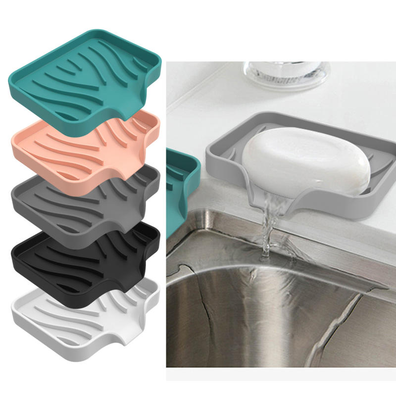 Commercial Kitchen Floor Drain - Sink Silicone Tray With drain Soap