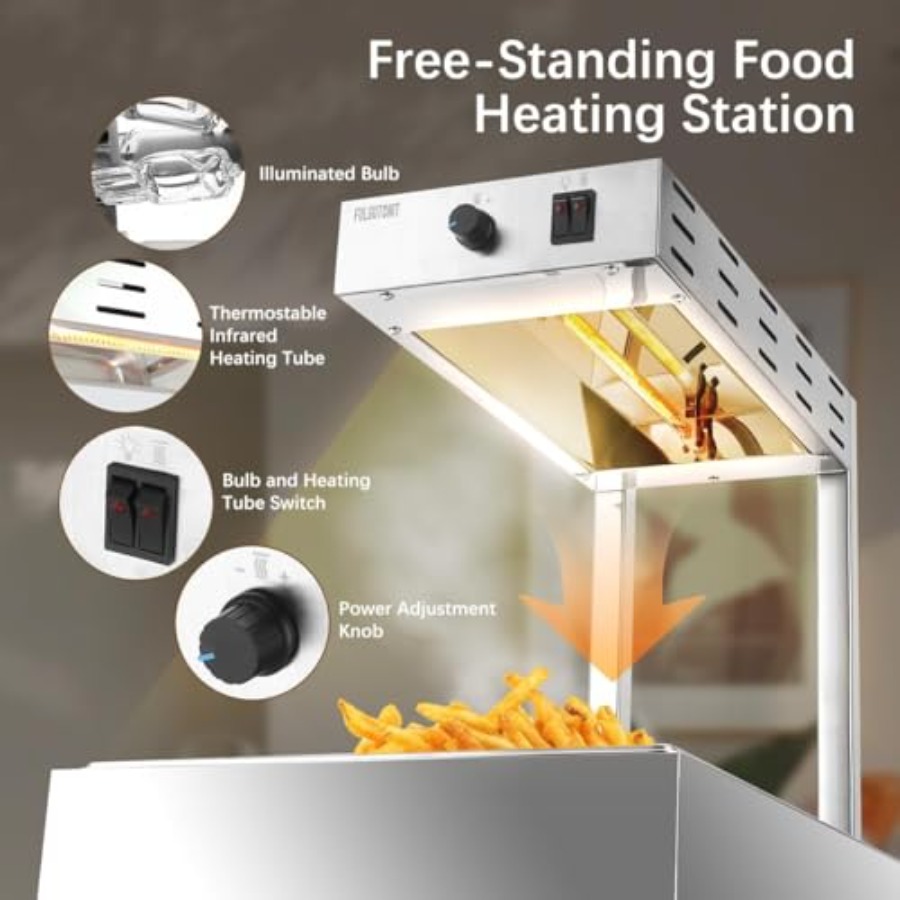 French Fry Warmer for Commerci - огляд і ціна Commercial Kitchen Kitchen