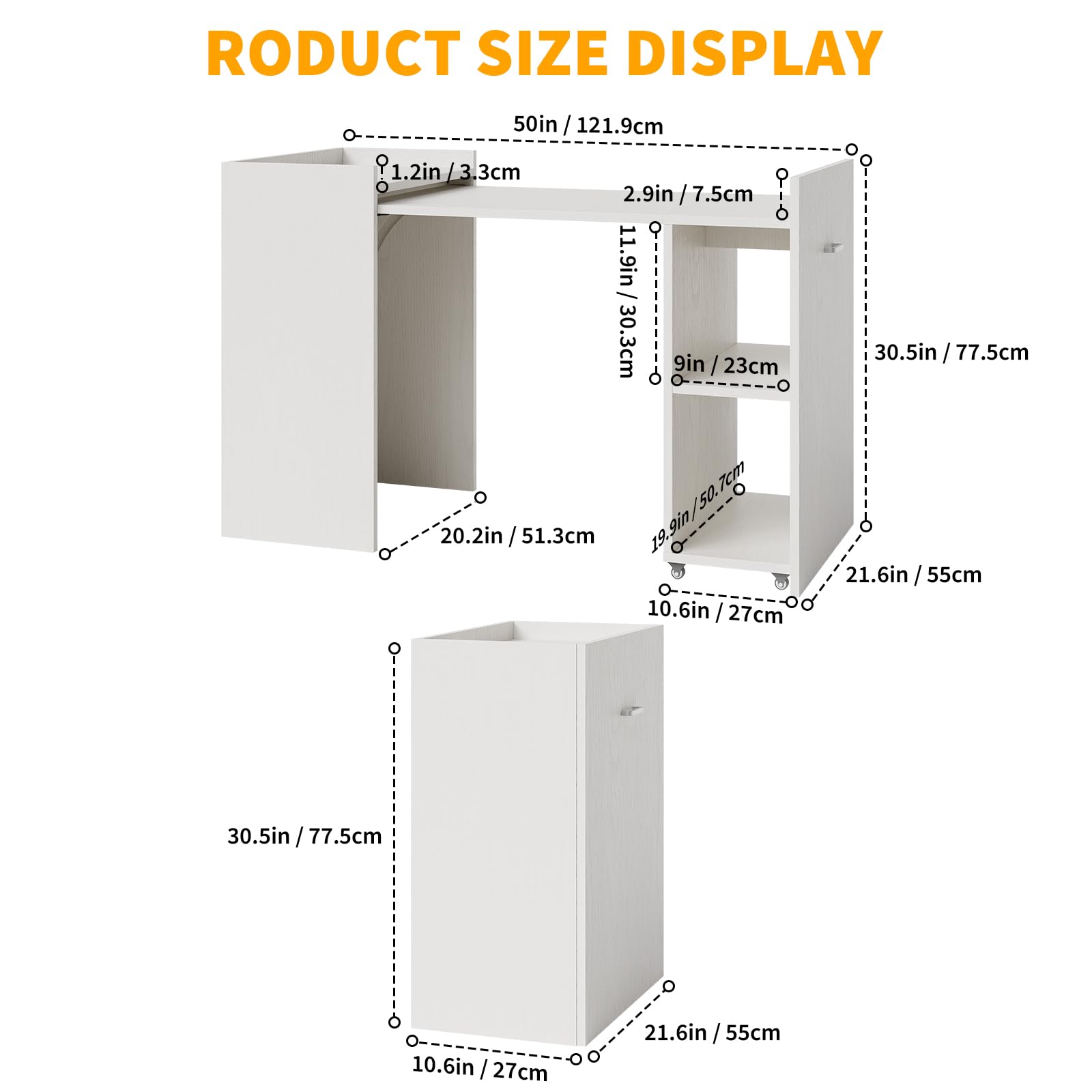 Foldable Computer Desk With St - огляд і ціна Commercial Kitchen Small Space