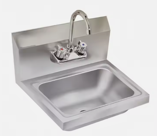 Small Stainless Steel Washbasi - огляд і ціна Commercial Kitchen Small Space