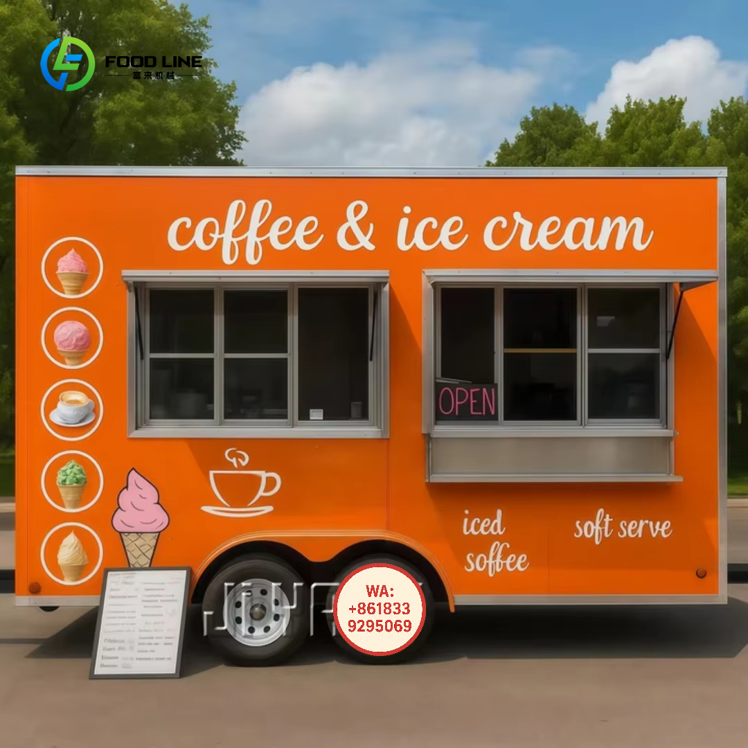 Mini Food Trailer Small Snack  - огляд і ціна Commercial Kitchen Layout