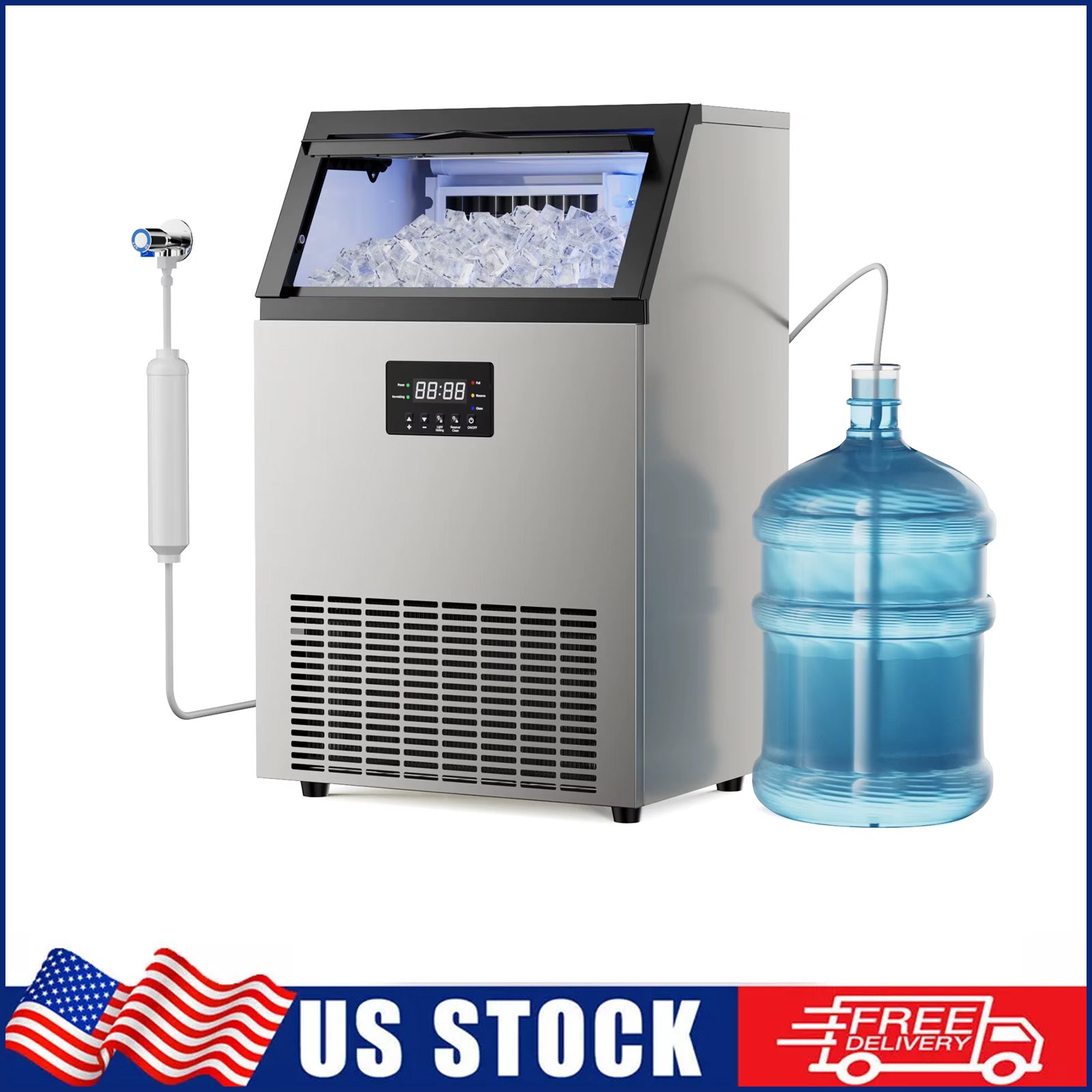 Commercial Ice Maker Machine S - огляд і ціна Commercial Kitchen Counter