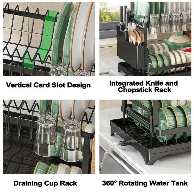Space Saving Double Tier Dish  - огляд і ціна Commercial Kitchen Floor Drain