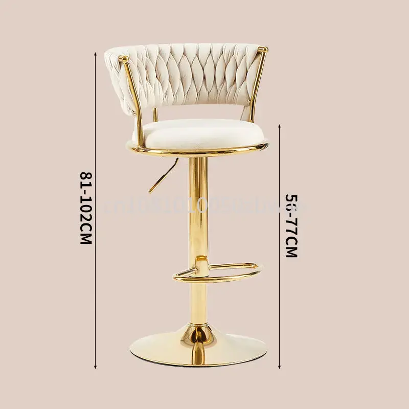 Modern Velvet Bar Stools Swive - огляд і ціна Commercial Kitchen Counter