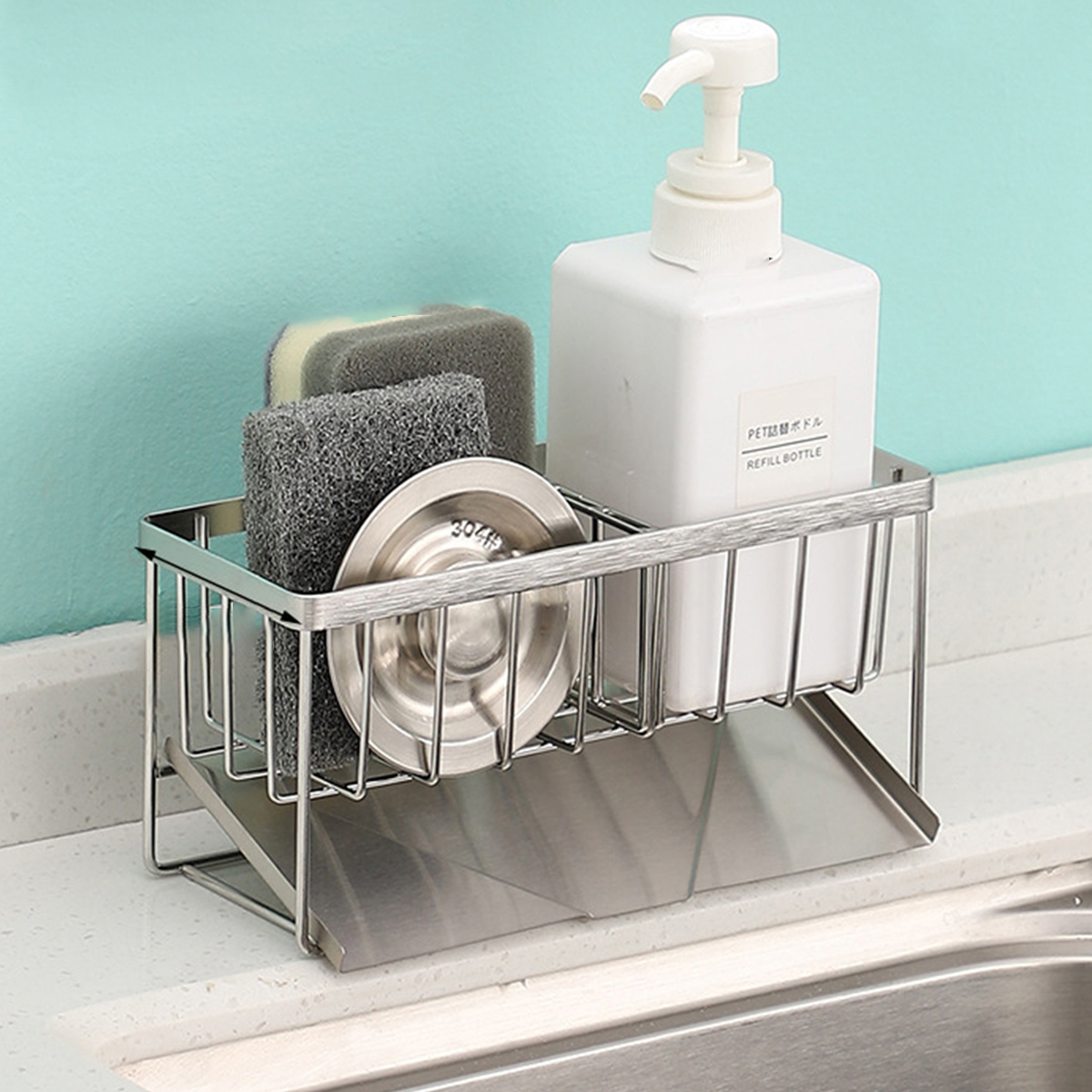 Sink sponge Holder 304 stainle - огляд і ціна Commercial Kitchen Floor Drain