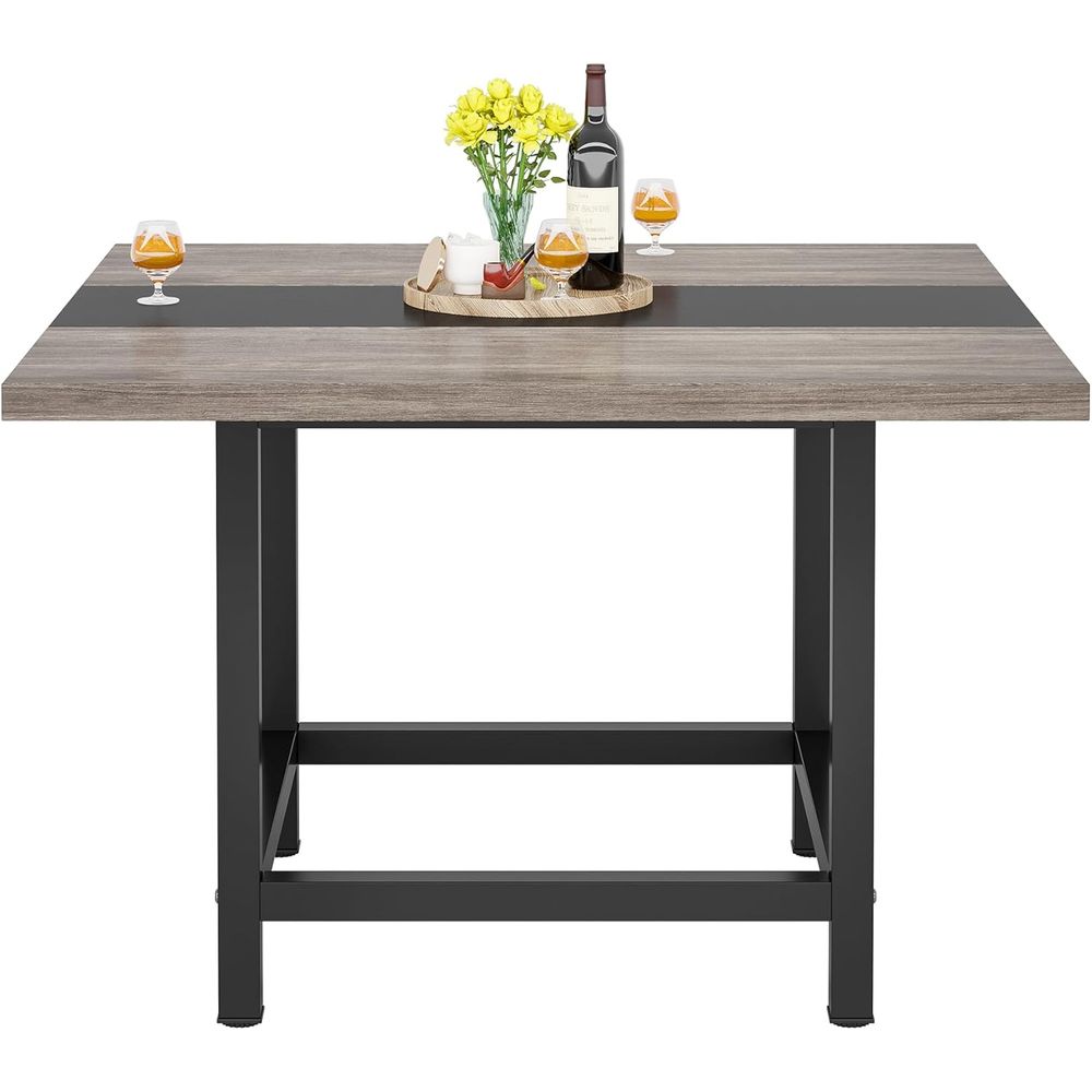 39.4 Square Wooden Dining Tabl - огляд і ціна Commercial Kitchen Small Space