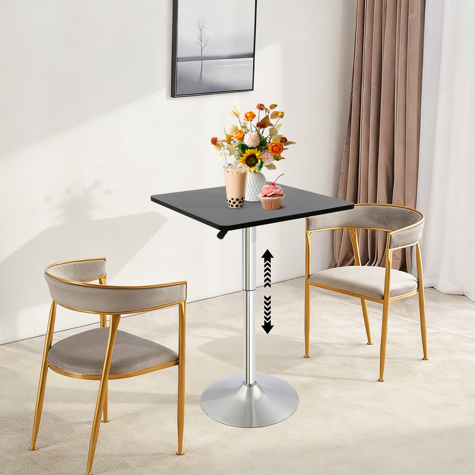 Adjustable Height Bar Table, M - огляд і ціна Commercial Kitchen Counter