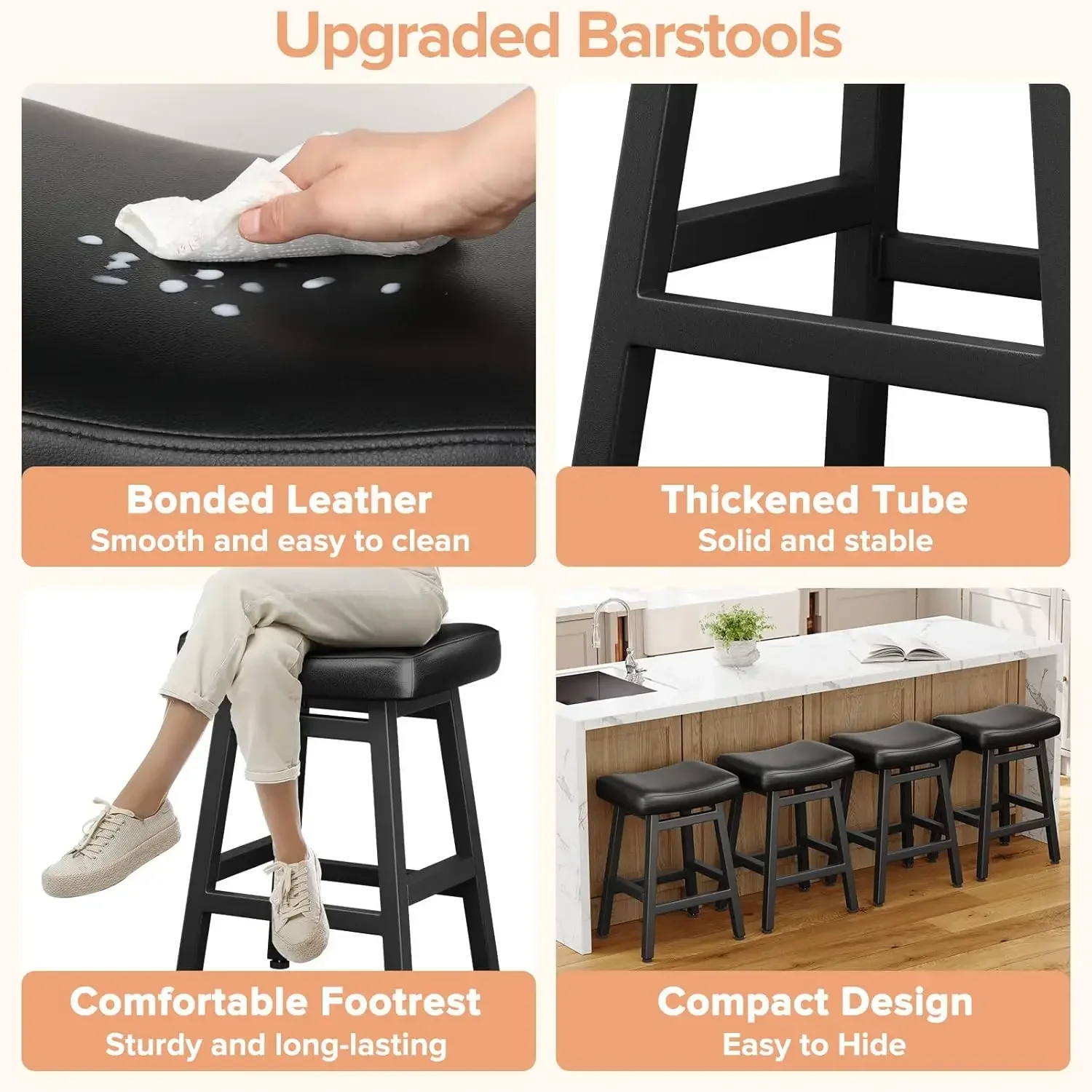 Counter Height Bar Stools Set  - огляд і ціна Commercial Kitchen Counter
