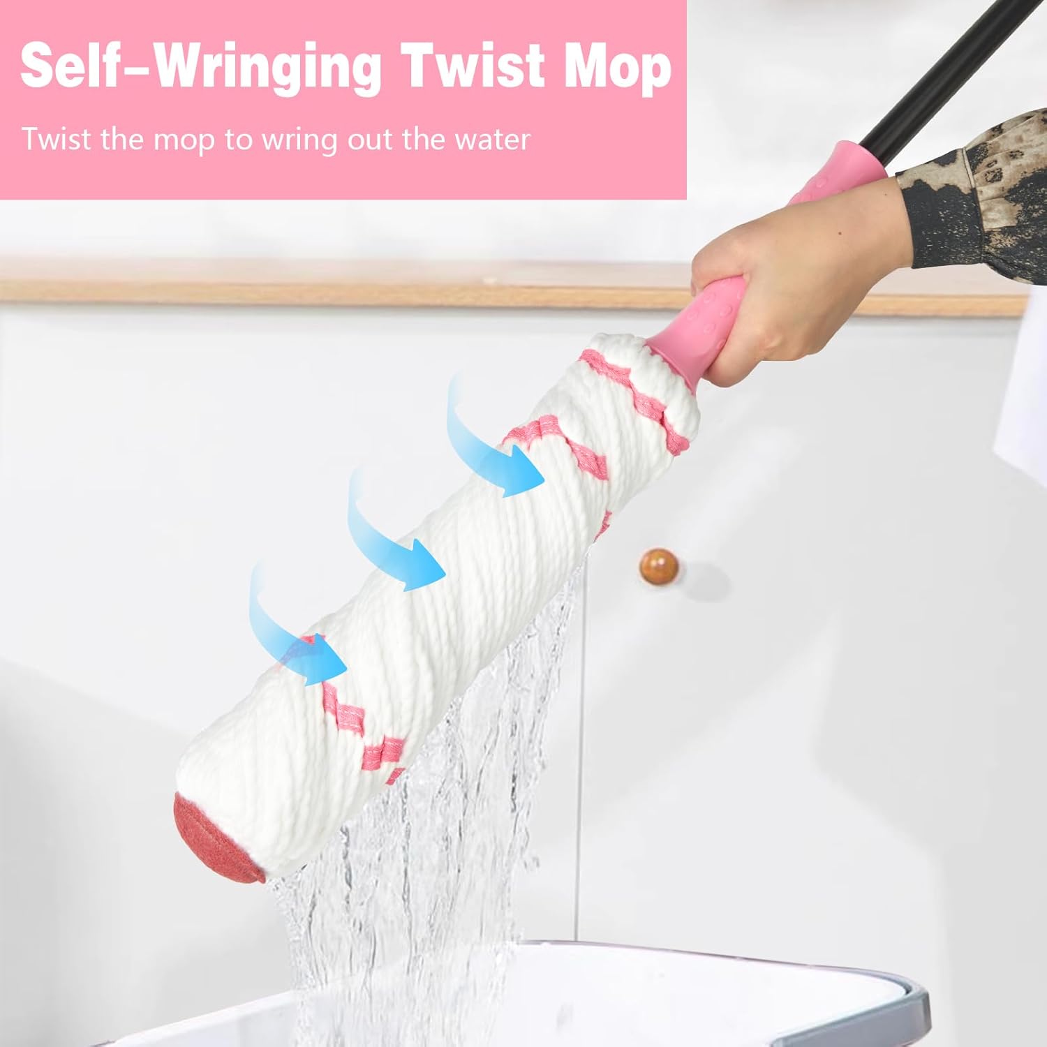 Self-Wringing Twist Mop for Fl - огляд і ціна Commercial Kitchen Cleaning