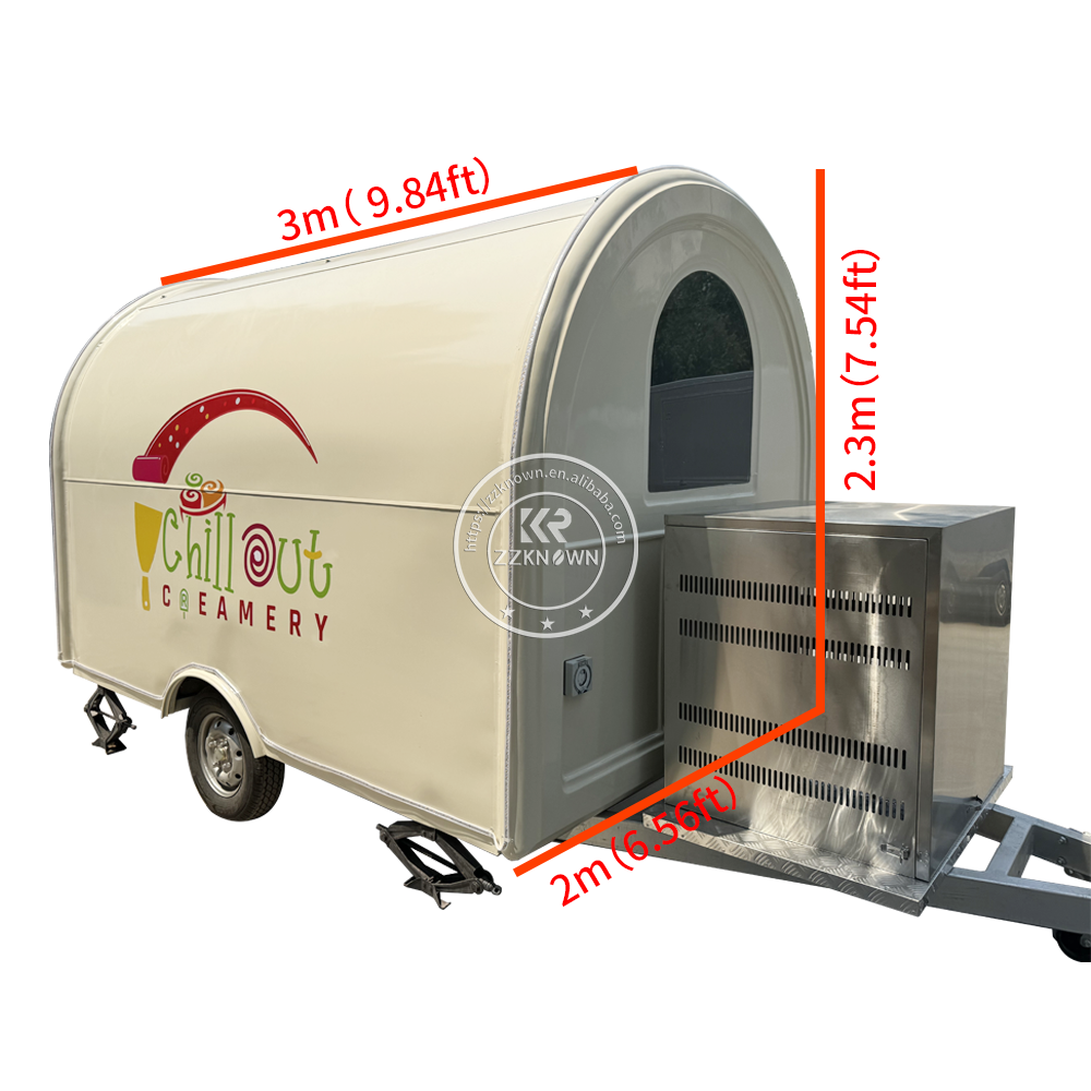 Street BBQ Fast Food Pizza Tra - огляд і ціна Commercial Kitchen Layout