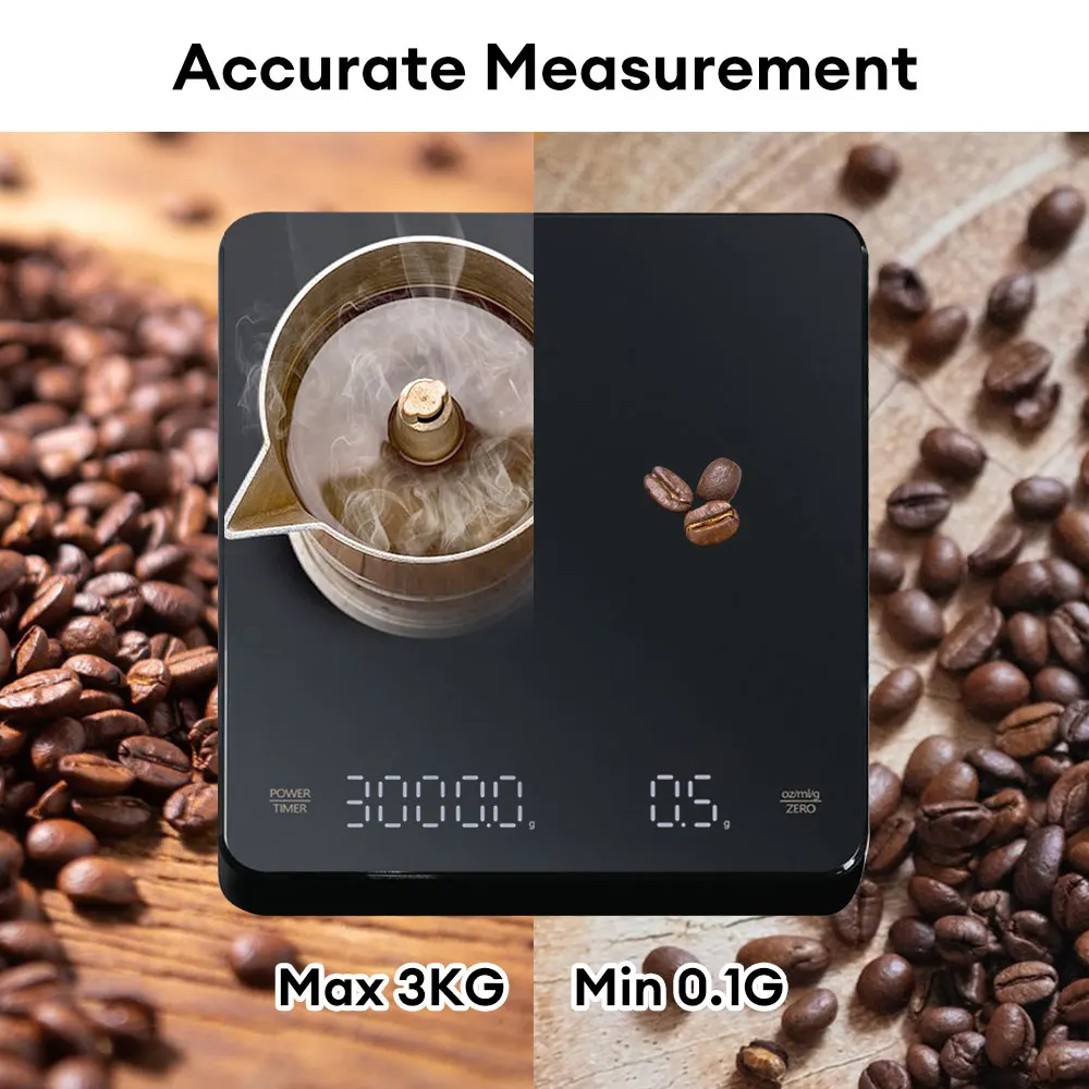 USB 3kg Digital Coffee Scale w - огляд і ціна Commercial Kitchen Timer