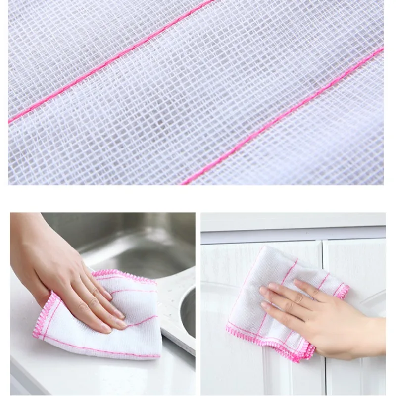 5pcs Cotton Kitchen Rag, Reusa - огляд і ціна Commercial Kitchen Towels