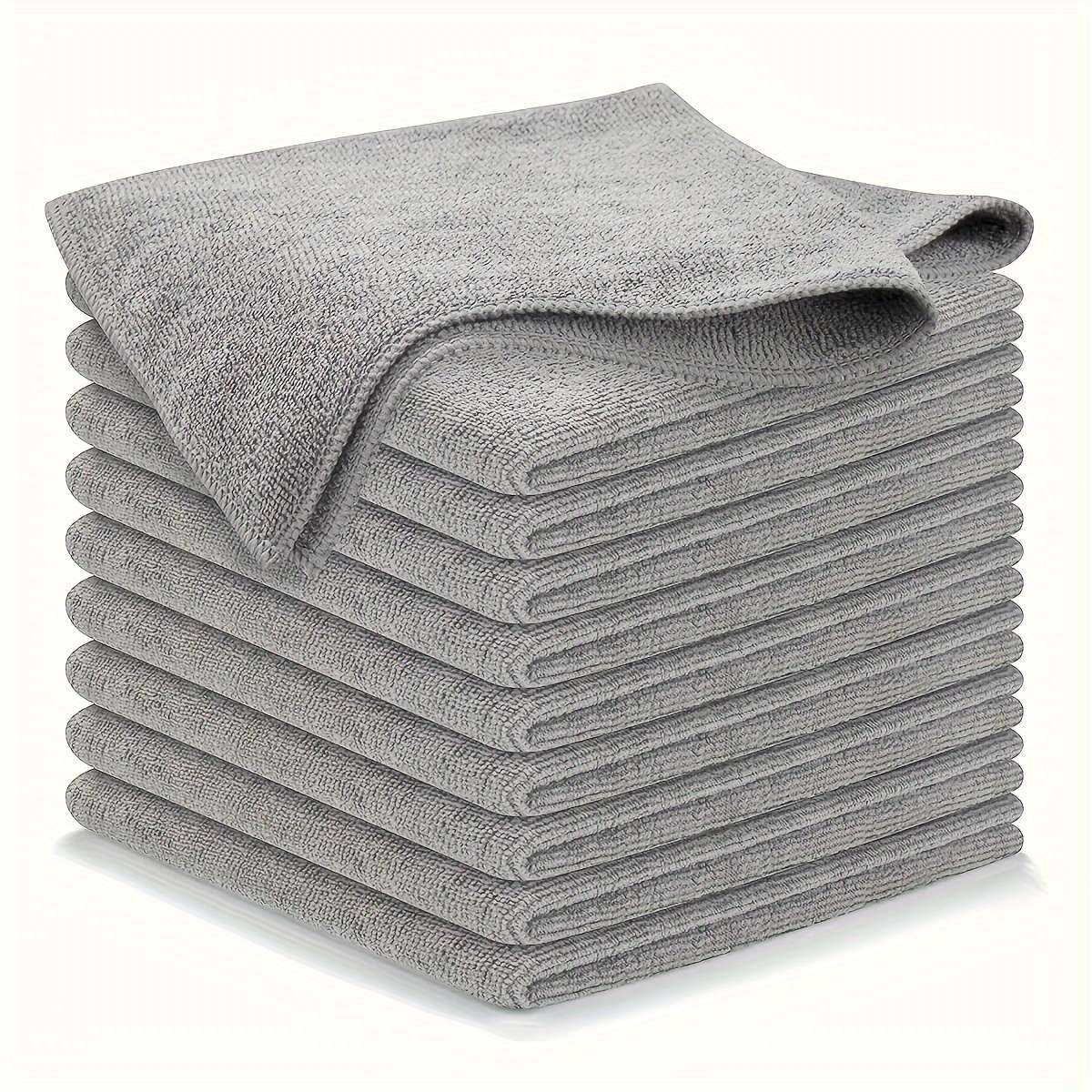 5-20Pcs Light Gray Microfiber  - огляд і ціна Commercial Kitchen Towels
