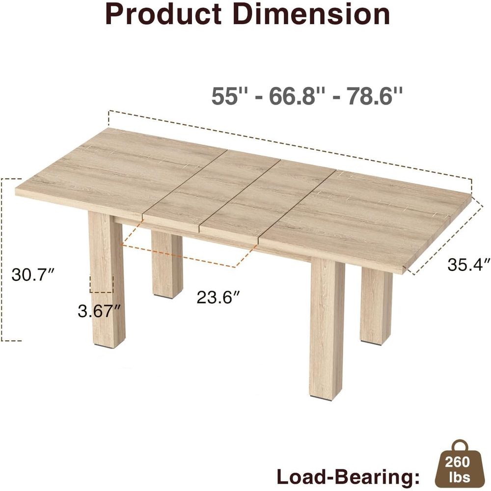 Expandable Dining Table, 6-10  - огляд і ціна Commercial Kitchen Small Space