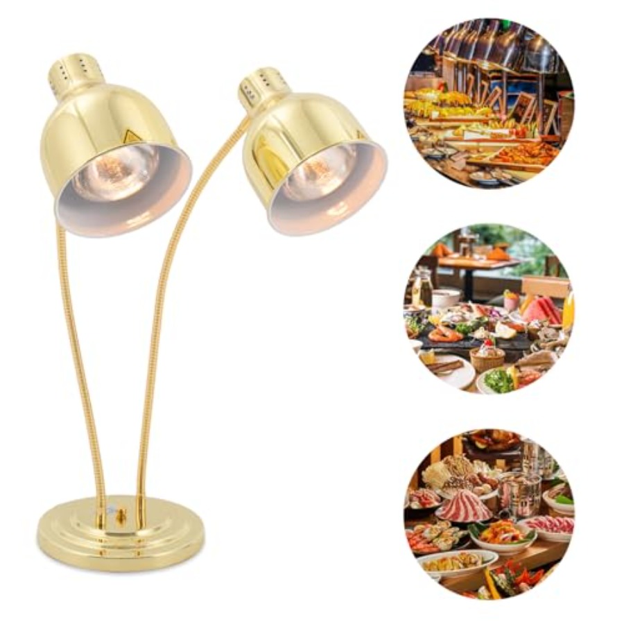 2-Head Food Warmer Lamp for Re - огляд і ціна Commercial Kitchen Kitchen