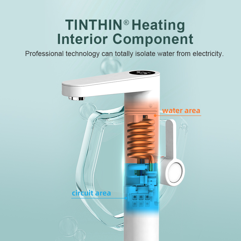 Briwellna Instant Hot Water Fa - огляд і ціна Commercial Kitchen Mixer