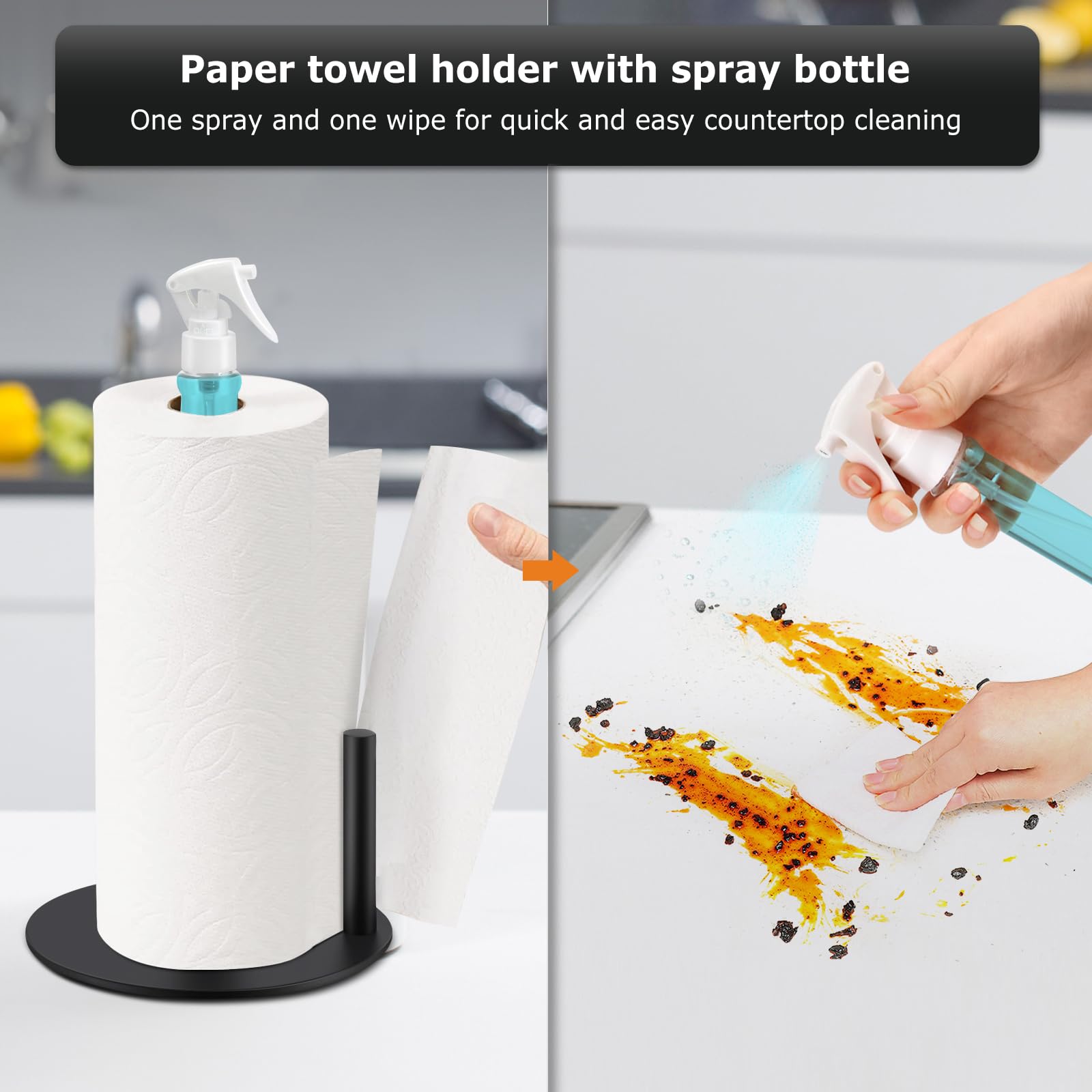 Paper Towel Holder with Spray  - огляд і ціна Commercial Kitchen Towels
