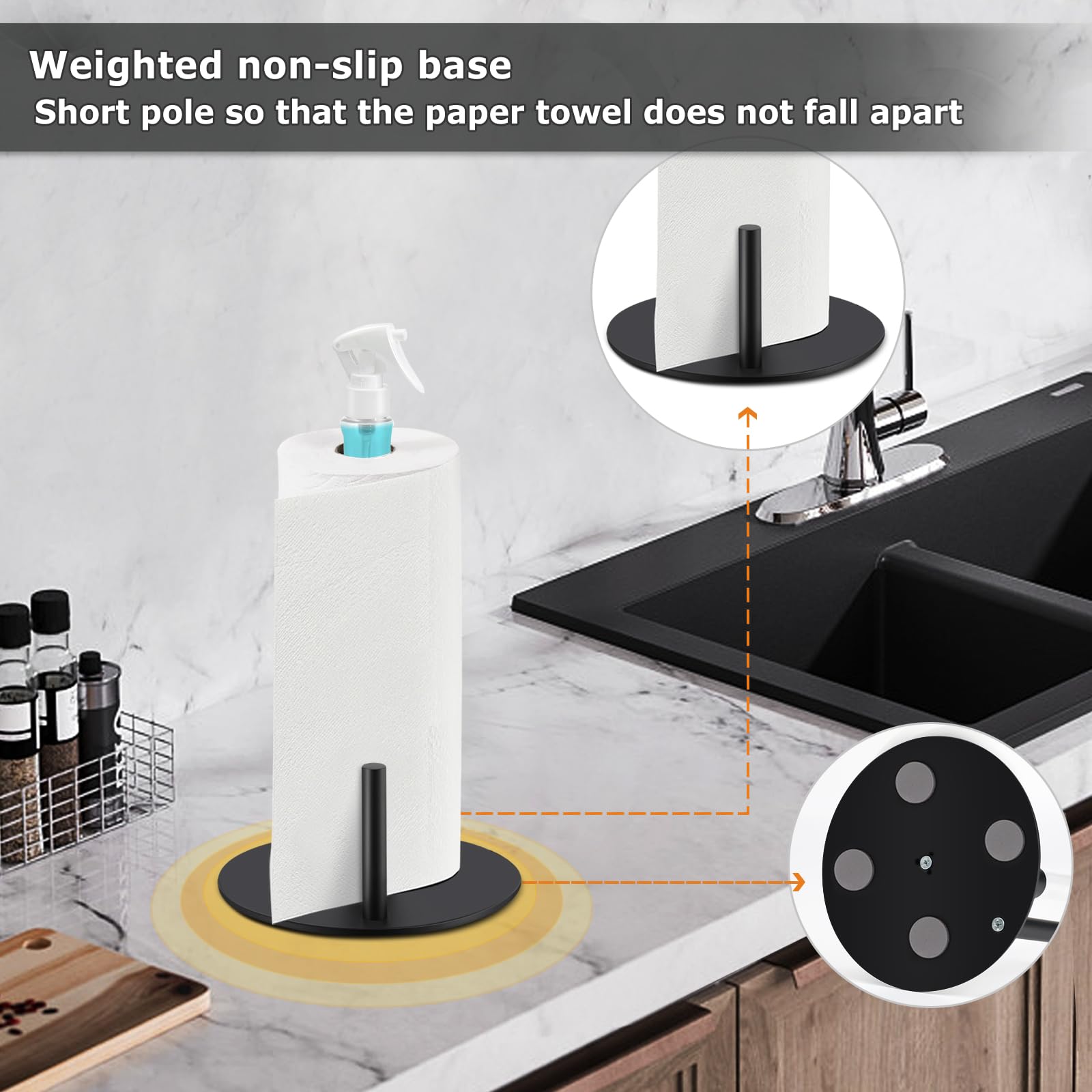 Paper Towel Holder with Spray  - огляд і ціна Commercial Kitchen Towels