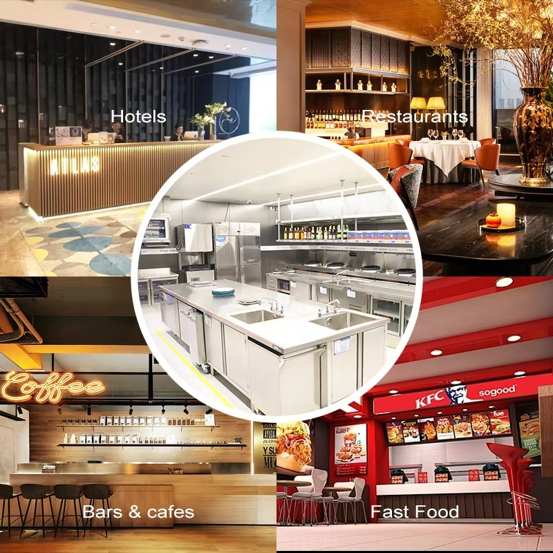 Fast food restaurant equipment - огляд і ціна Commercial Kitchen Layout