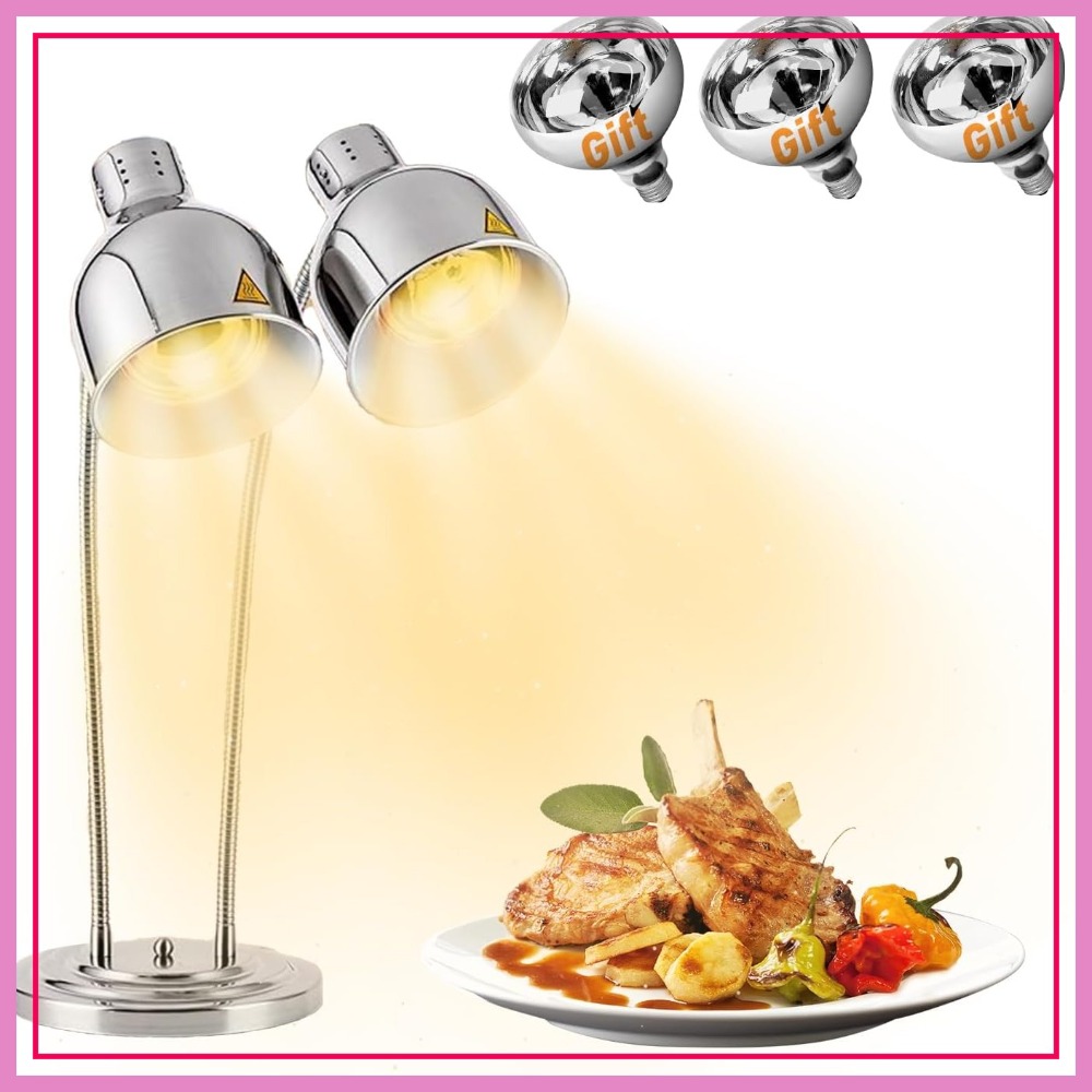 Commercial Food Warming Lamp 2 - огляд і ціна Commercial Kitchen Kitchen