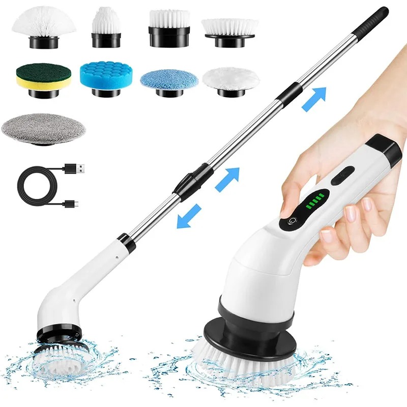 Cordless Electric Spin Scrubbe - огляд і ціна Commercial Kitchen Cleaning