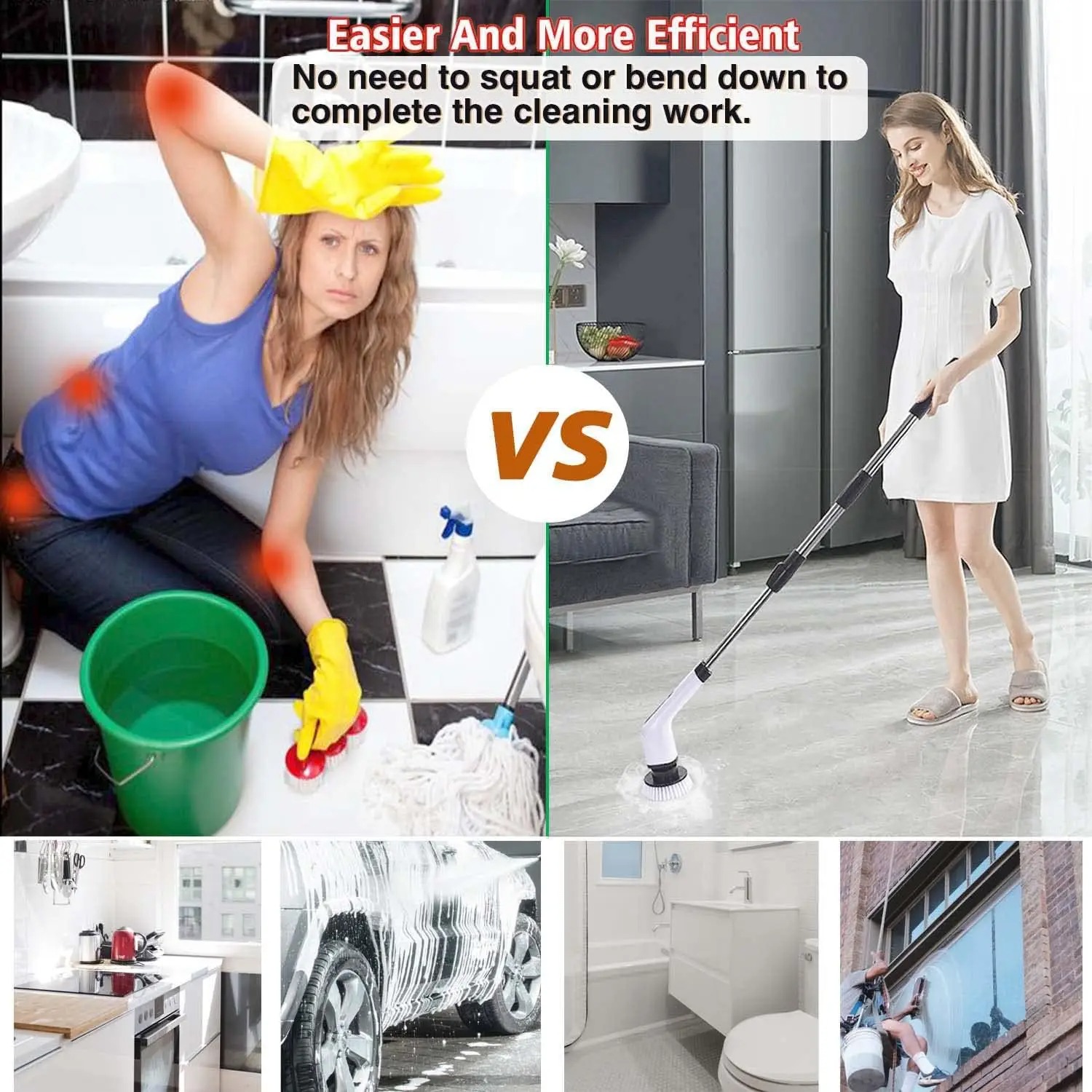 Cordless Electric Spin Scrubbe - огляд і ціна Commercial Kitchen Cleaning