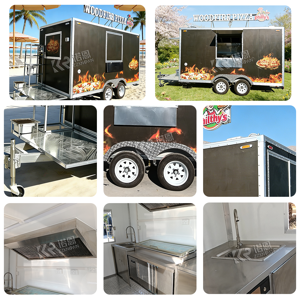 Customizable Food Vending Cart - огляд і ціна Commercial Kitchen Interior