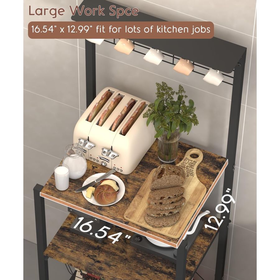 4 Tier Coffee Bar Station, Cor - огляд і ціна Commercial Kitchen Small Space