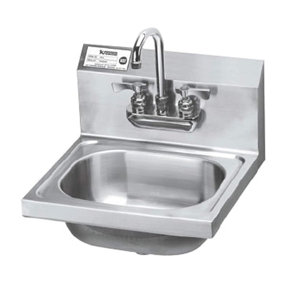 Krowne HS-22 5 Bowl Wall-Mount - огляд і ціна Commercial Kitchen Dimensions