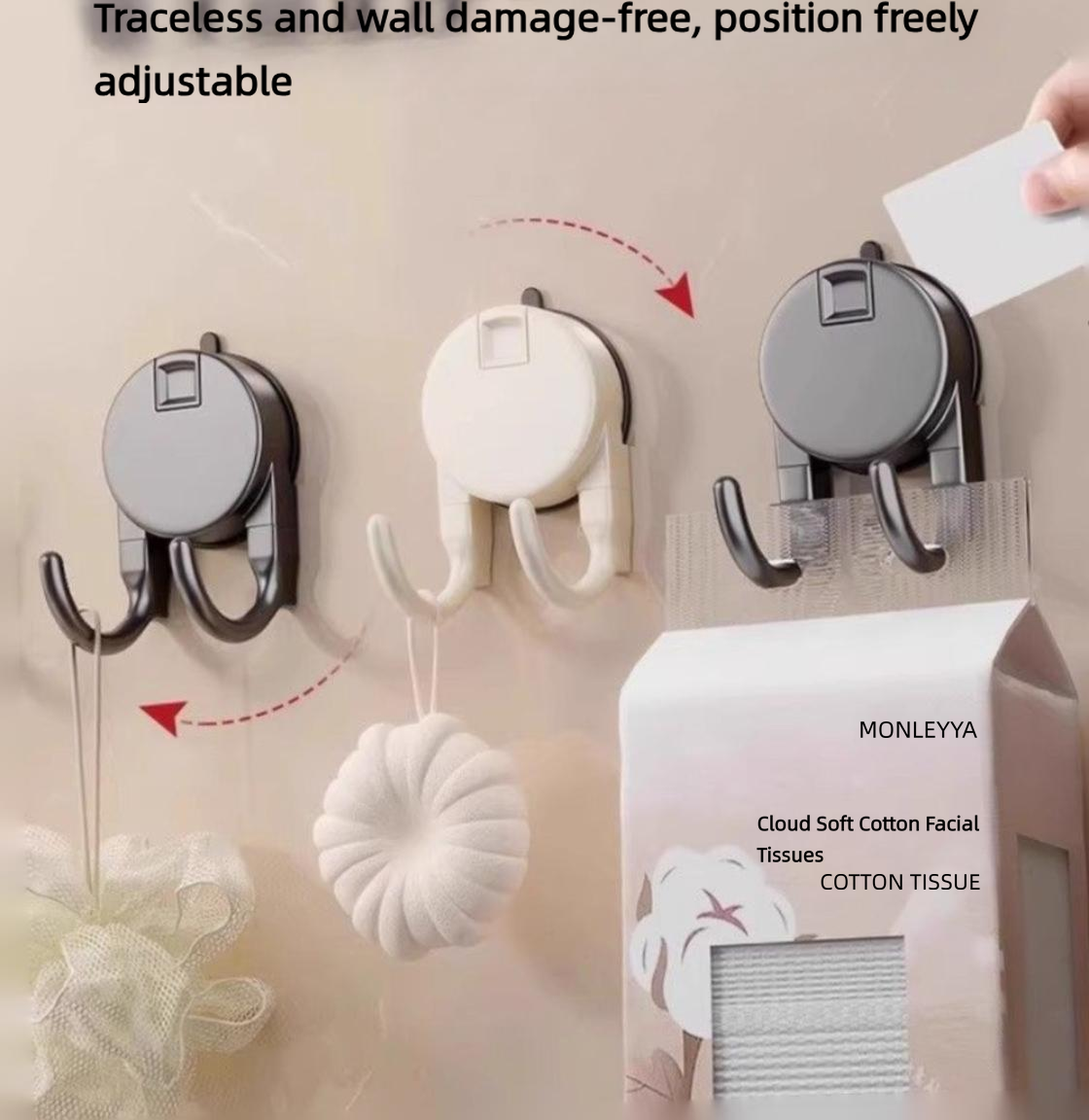 Suction Cup Hooks Punch-free M - огляд і ціна Commercial Kitchen Towels