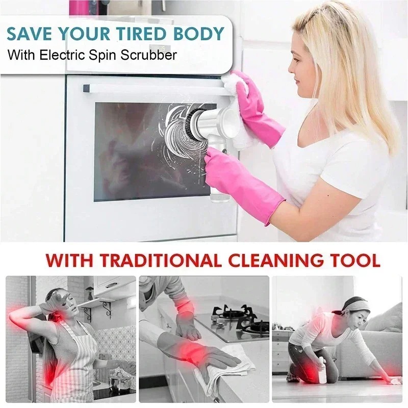Electric Spin Scrubber – Cordl - огляд і ціна Commercial Kitchen Cleaning