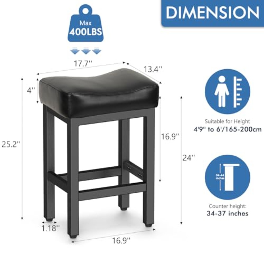 Counter Height Bar Stools Set  - огляд і ціна Commercial Kitchen Counter