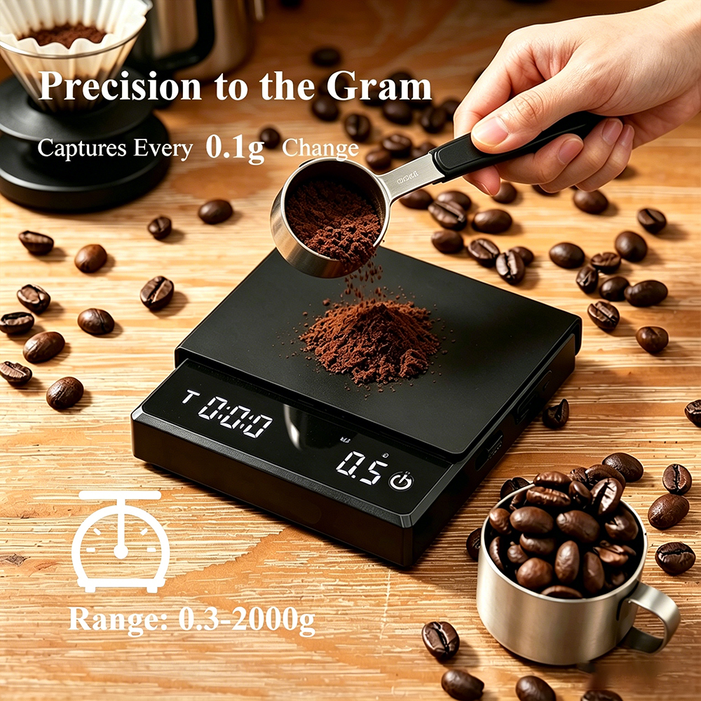 Mini Digital Coffee Scale with - огляд і ціна Commercial Kitchen Timer