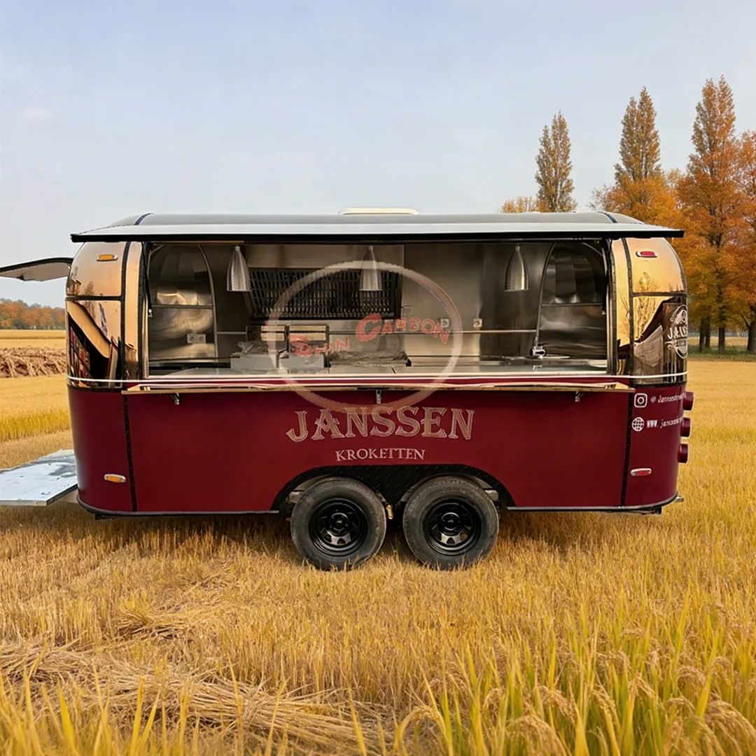 Custom Fiberglass Food Truck T - огляд і ціна Commercial Kitchen Interior