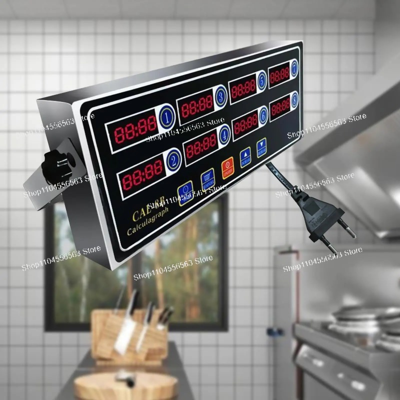 8-Channel Commercial Digital K - огляд і ціна Commercial Kitchen Timer