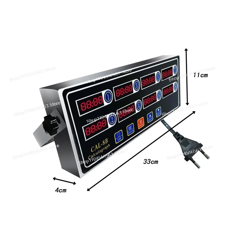 8-Channel Commercial Digital K - огляд і ціна Commercial Kitchen Timer