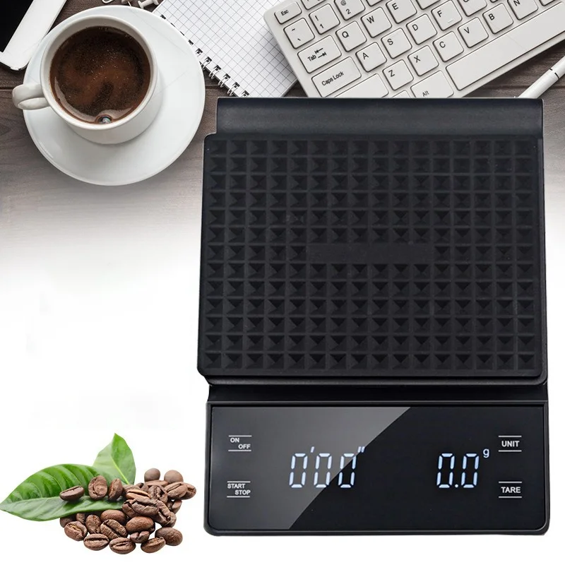 3kg/0.1g Coffee Scale with Tim - огляд і ціна Commercial Kitchen Timer