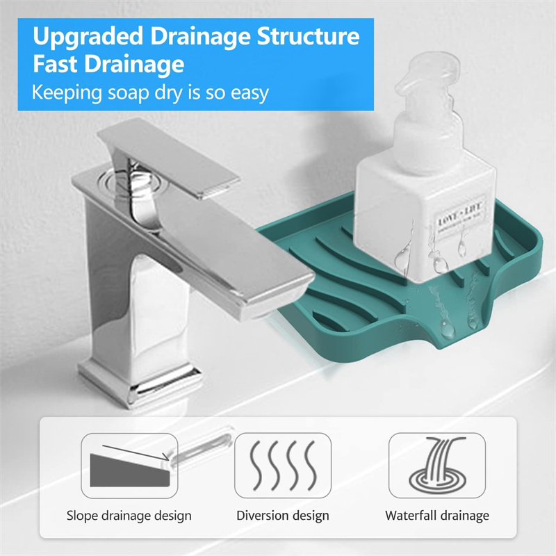 1-Pack Silicone Drain Soap Box - огляд і ціна Commercial Kitchen Floor Drain