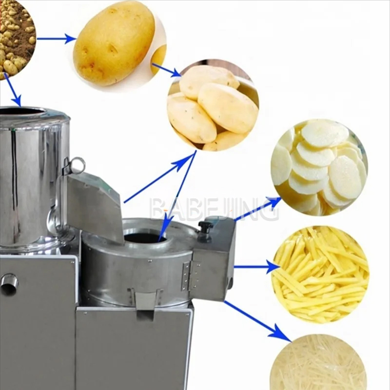 Electric Potato Cleaning Slice - огляд і ціна Commercial Kitchen Cleaning