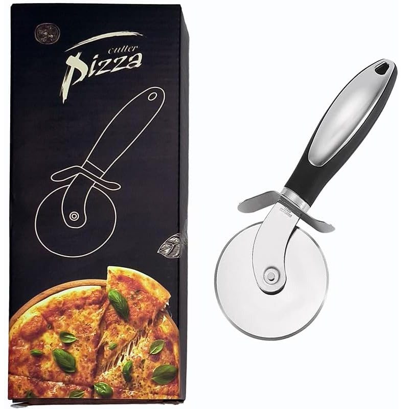 Stainless Steel Pizza Cutter W - огляд і ціна Commercial Kitchen Cleaning