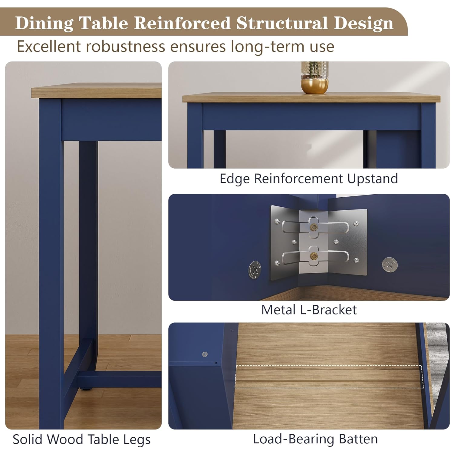 3pc Dining Table Set for 2 Woo - огляд і ціна Commercial Kitchen Small Space